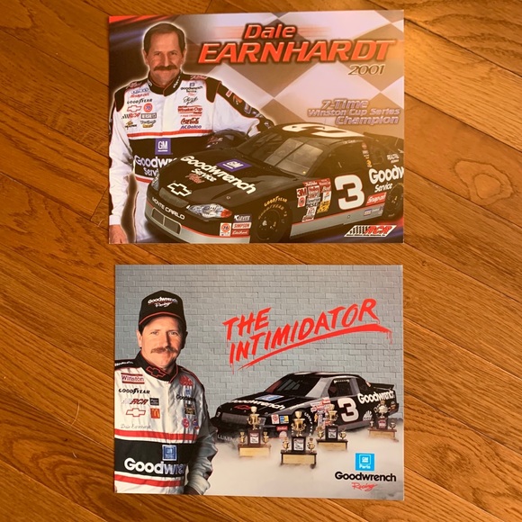 Collectible Dale Earnhardt fan cards - set of 8 - Picture 3 of 7